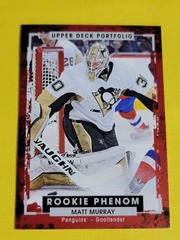 2015-16 Upper Deck Portfolio Matt Murray #223 Rookie Phenom Penguins